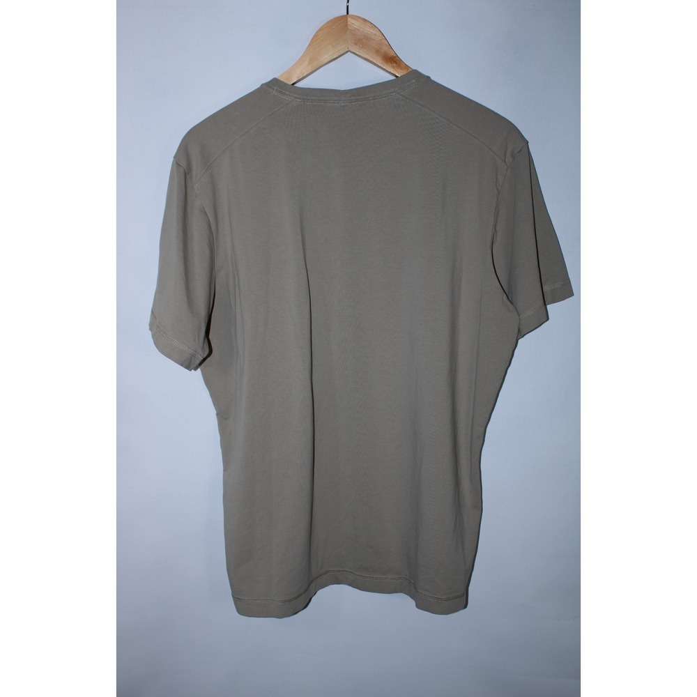 Public Rec Men's Large Sand Color Crew Neck Stretchy T-Shirt - Picture 8 of 9